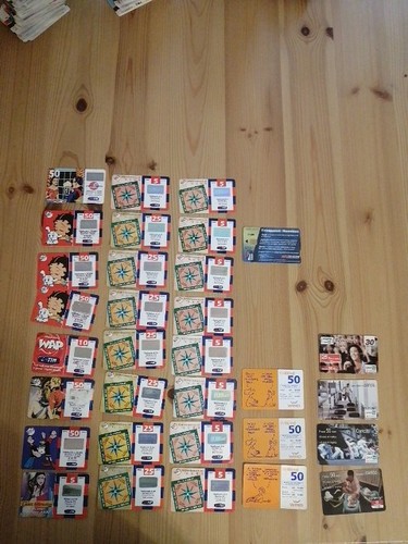 Lotto schede telefoniche - schede,