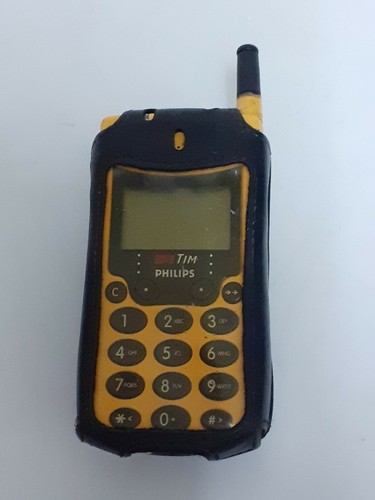 Cellulare giallo vintage tim - cellulare,